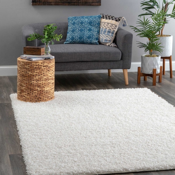 Nuloom Gwenyth Solid Shag Area Rug 2ft 8in x 8ft OZUS02A-2808 - main